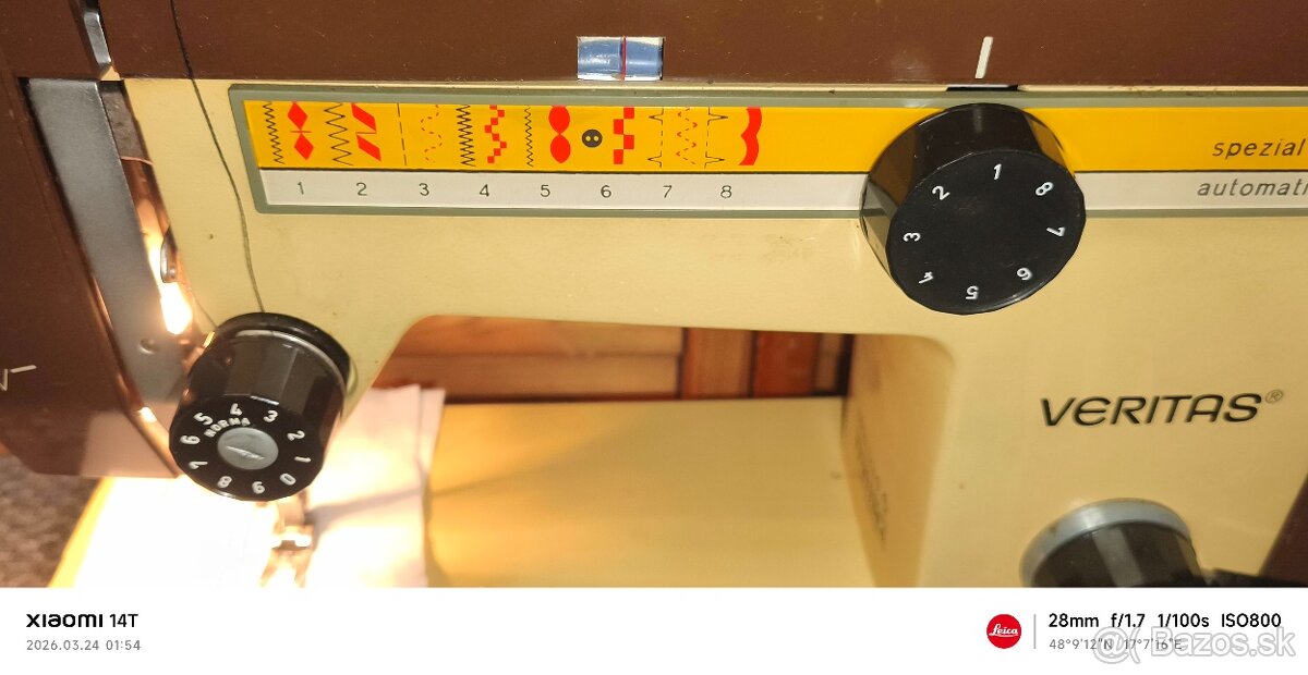 Predám šijací stroj Veritas 8014/4140 - 2