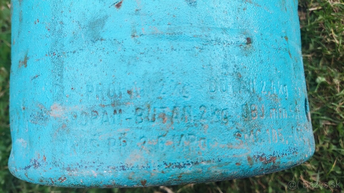 Propán-butánová fľaša 2 kg (Flaga) - 2