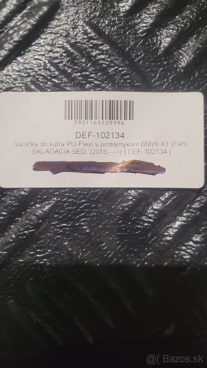 30. Vanicka do kufra BMW X1 - 2