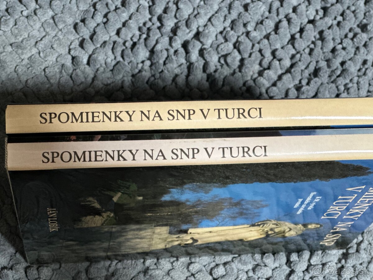 Knihy spomienky na SNP v turci - 2