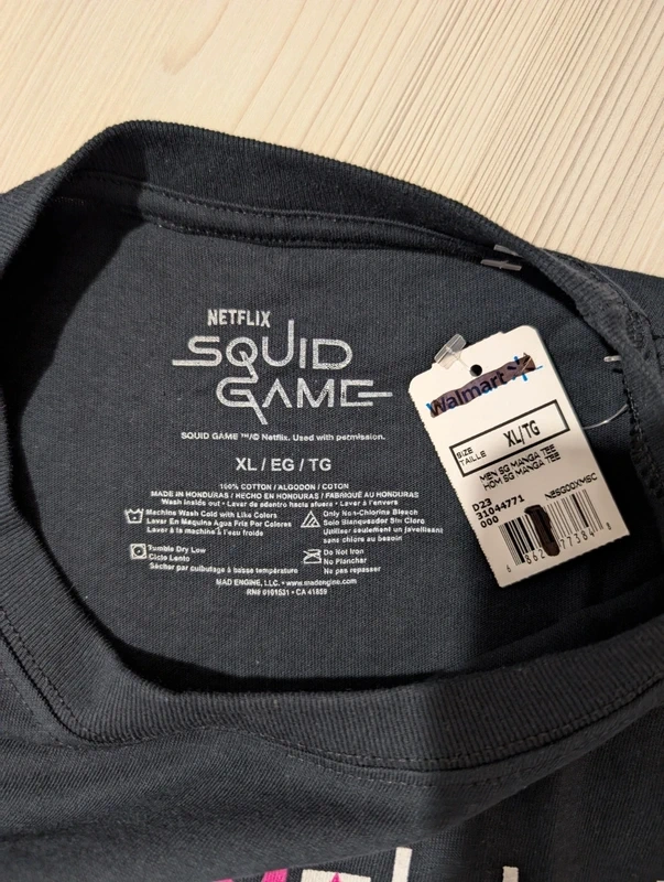 Tričko Squid Game Netflix - 2