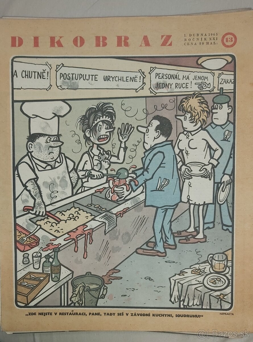 DIKOBRAZ - komplet ROČNÍK 1965 - 2