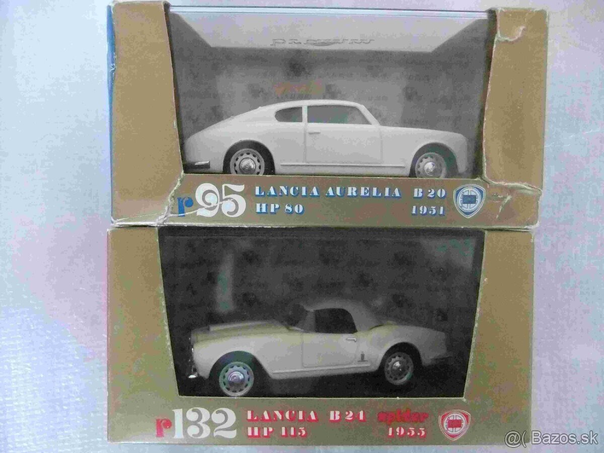 LANCIA mierka 1:43 100% stav v original krabickach - 2