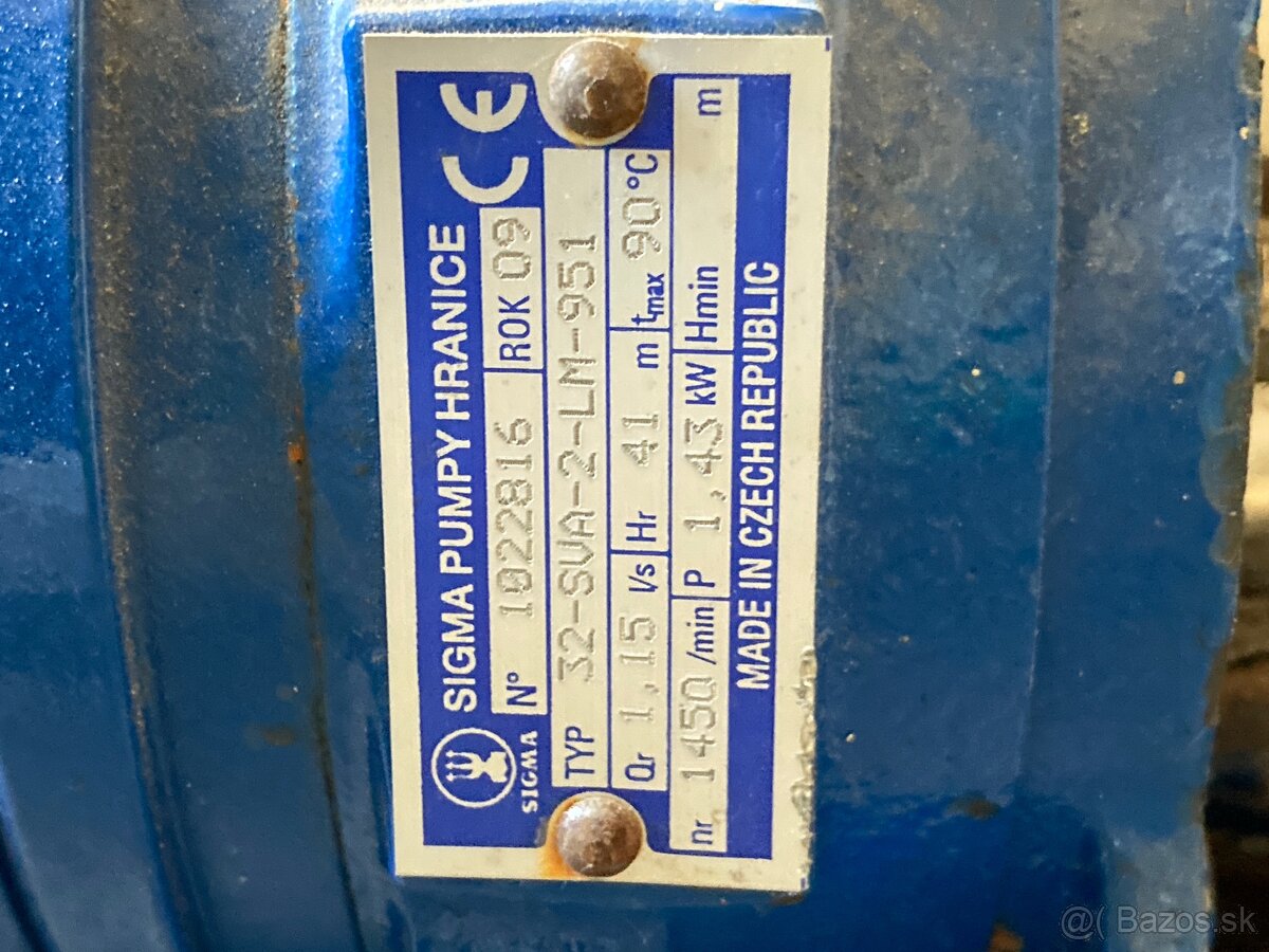 Predam cerpadlo Sigma (darling) komplet - 2