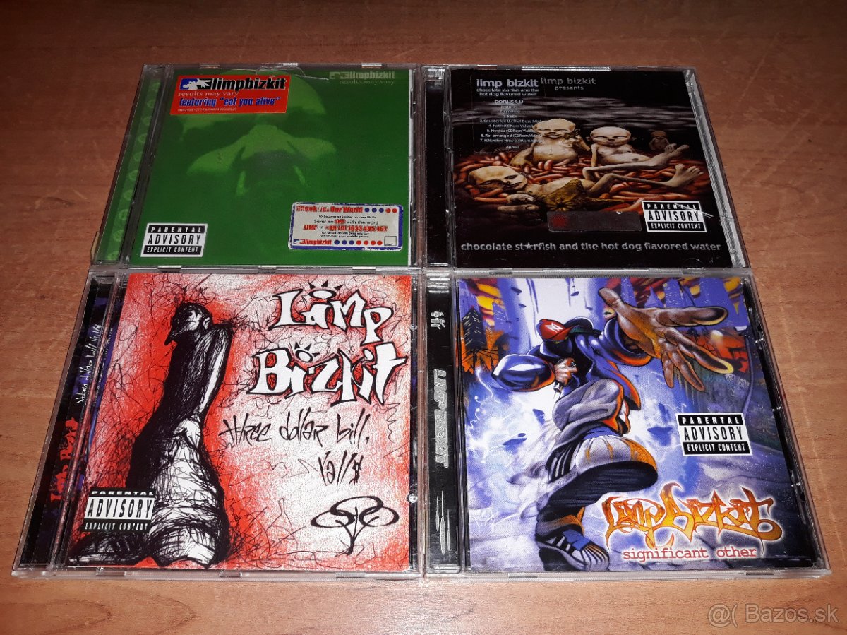 CD Linkin Park & Limp Bizkit & Papa Roach - 2