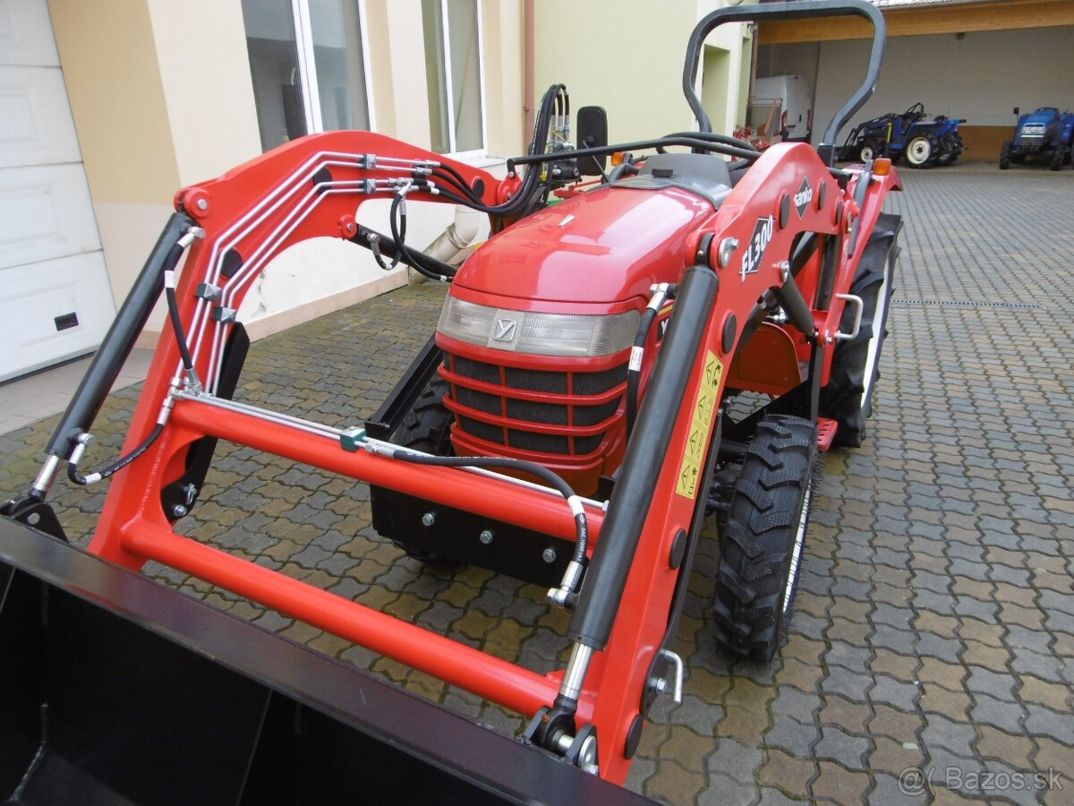 Malotraktor YANMAR RS24D s čelním nakladačem - 2