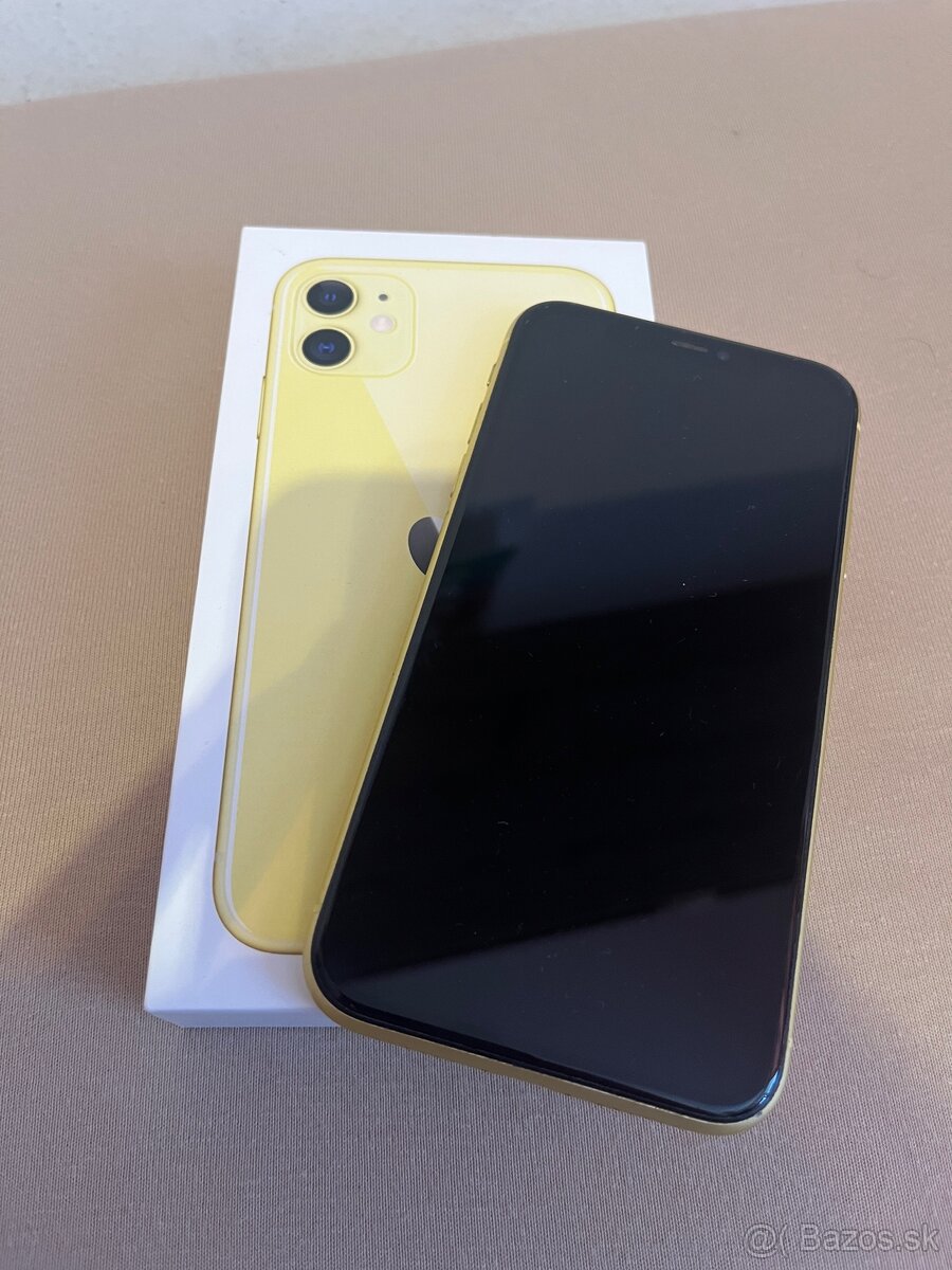 Predám iPhone 11 yellow 64gb - 2