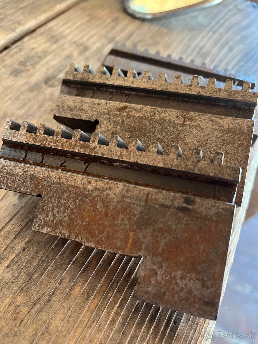 Čeľuste na sustruh - 2