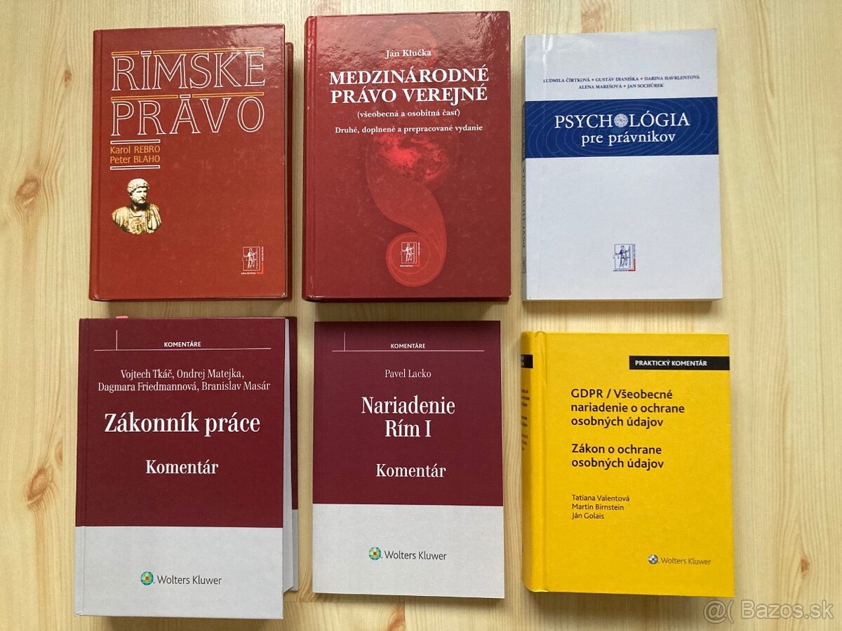 Právnická literatúra - 2