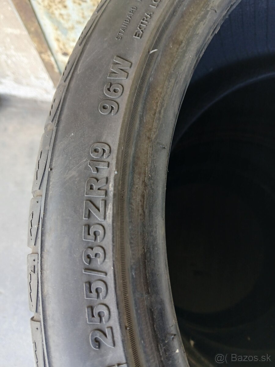 Letné pneumatiky 255/35 ZR19 - 2