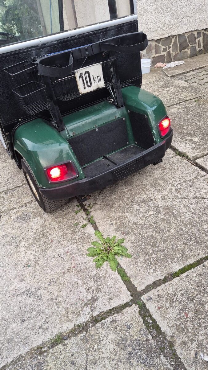 Golfove elektrické autičko - 2