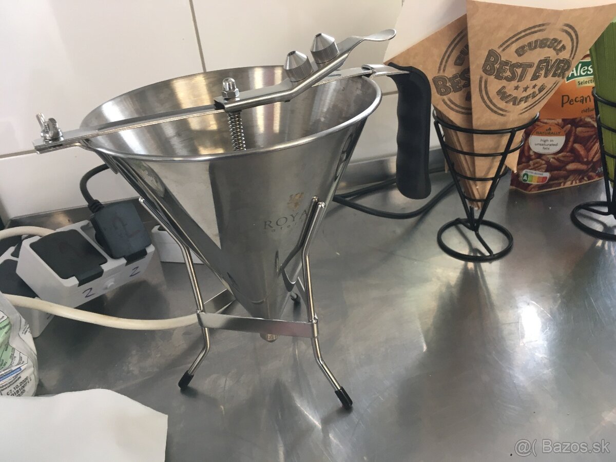 Bubble waffle, Belgické vafle, vaflovače 2ks - 2