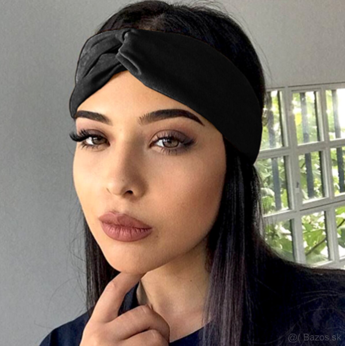 NOvá Čelenka s uzlom Black - 2
