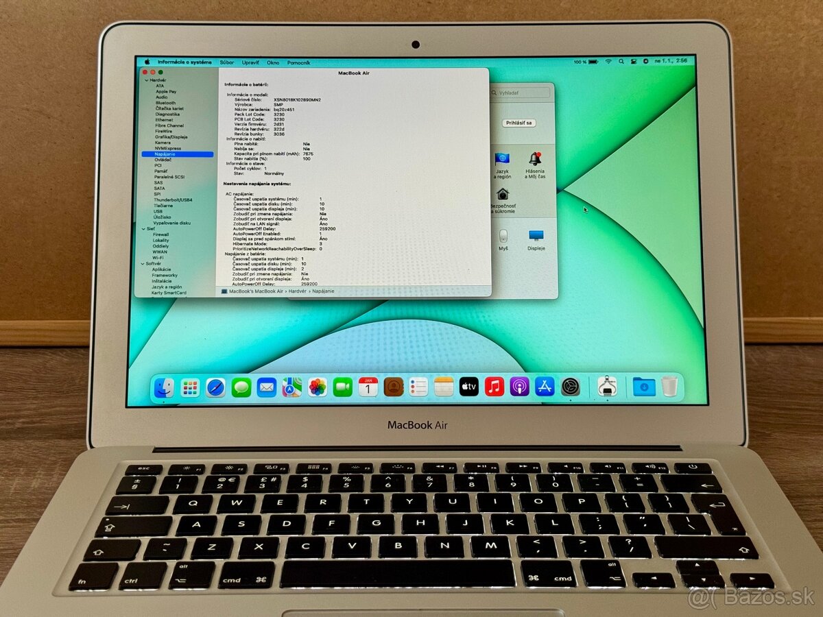 MacBook Air 2017 8/128GB, nová batéria, TOP STAV - 2