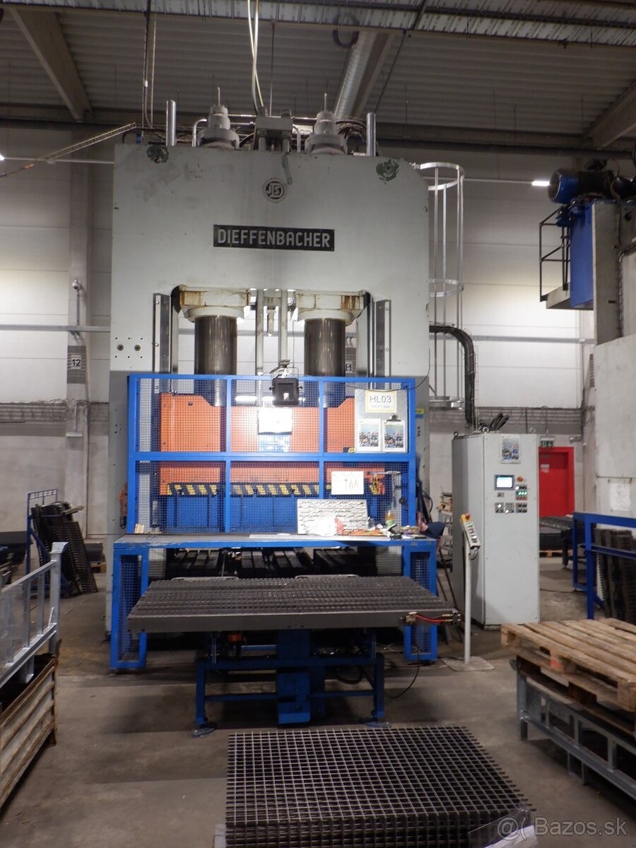Hydraulický lis Dieffenbacher PHP 800 (9354) - 2