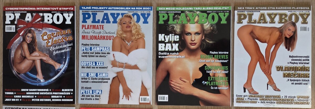Playboy casopis r.2001 - 2