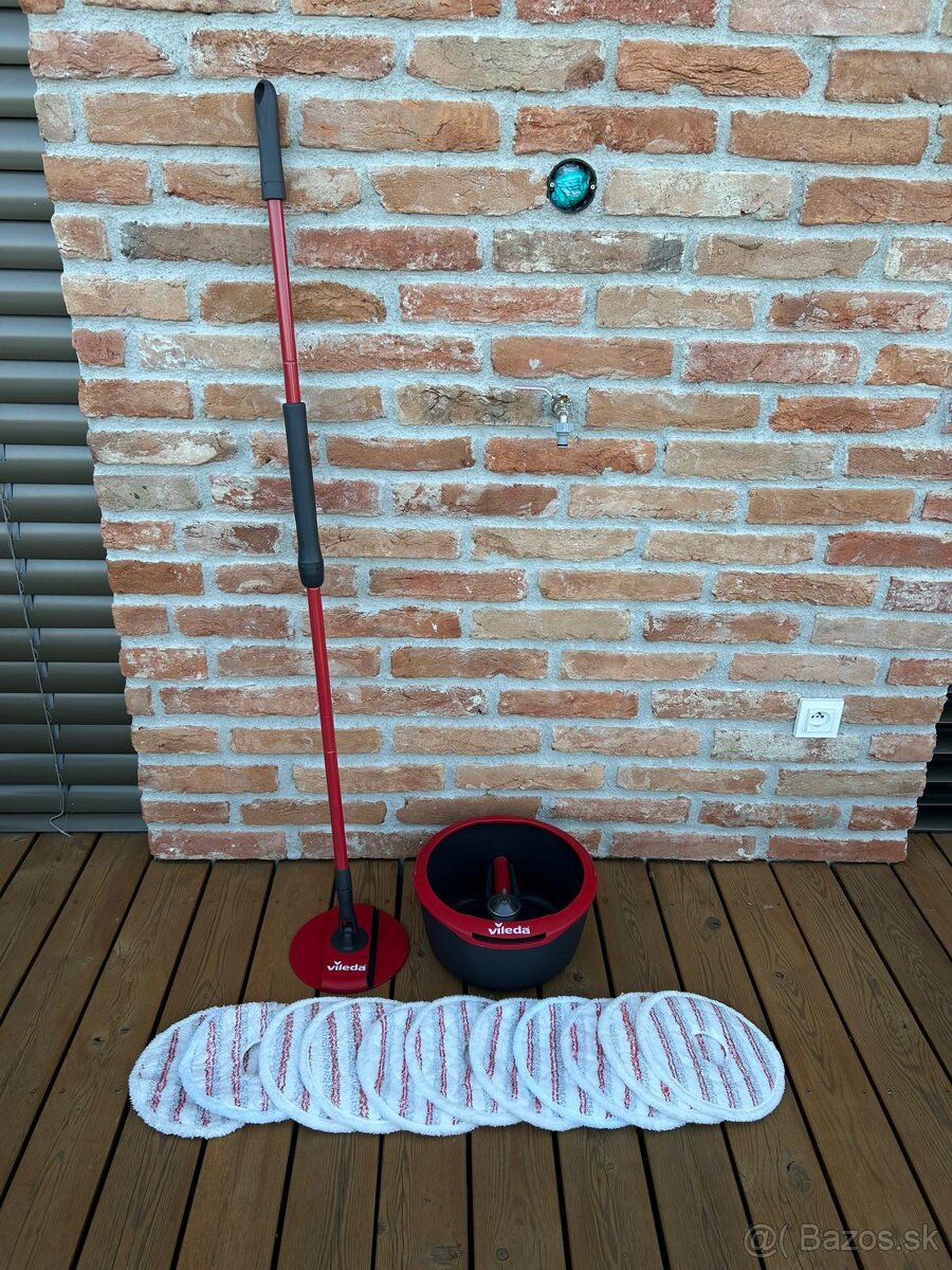 Vileda Spin & Clean mop + 11 náhradných poťahov - 2