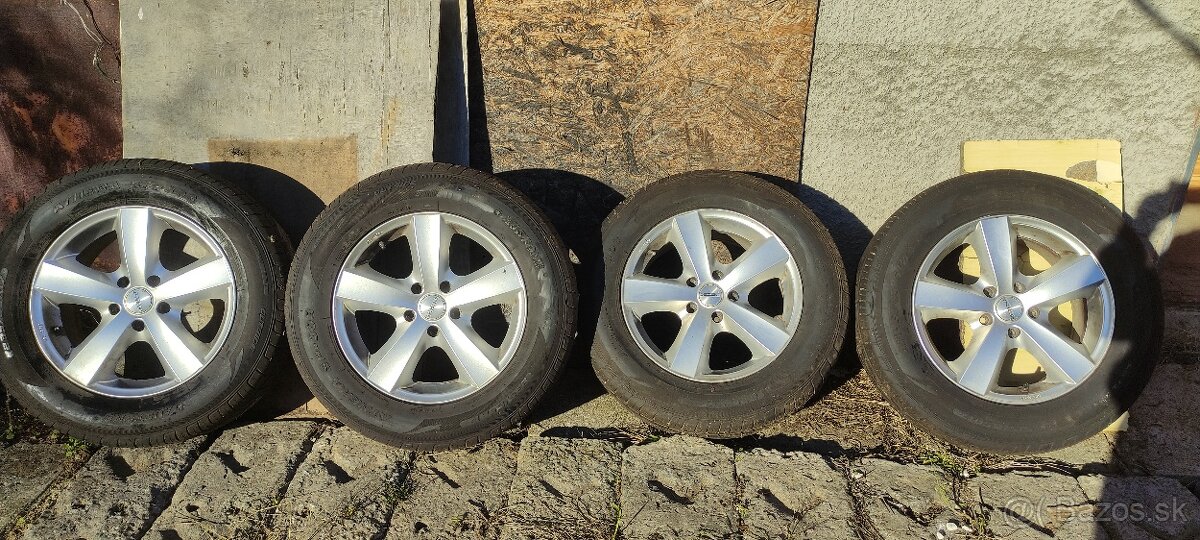 Dezent M R17 + letné pneumatiky 235/65 R17 - 2