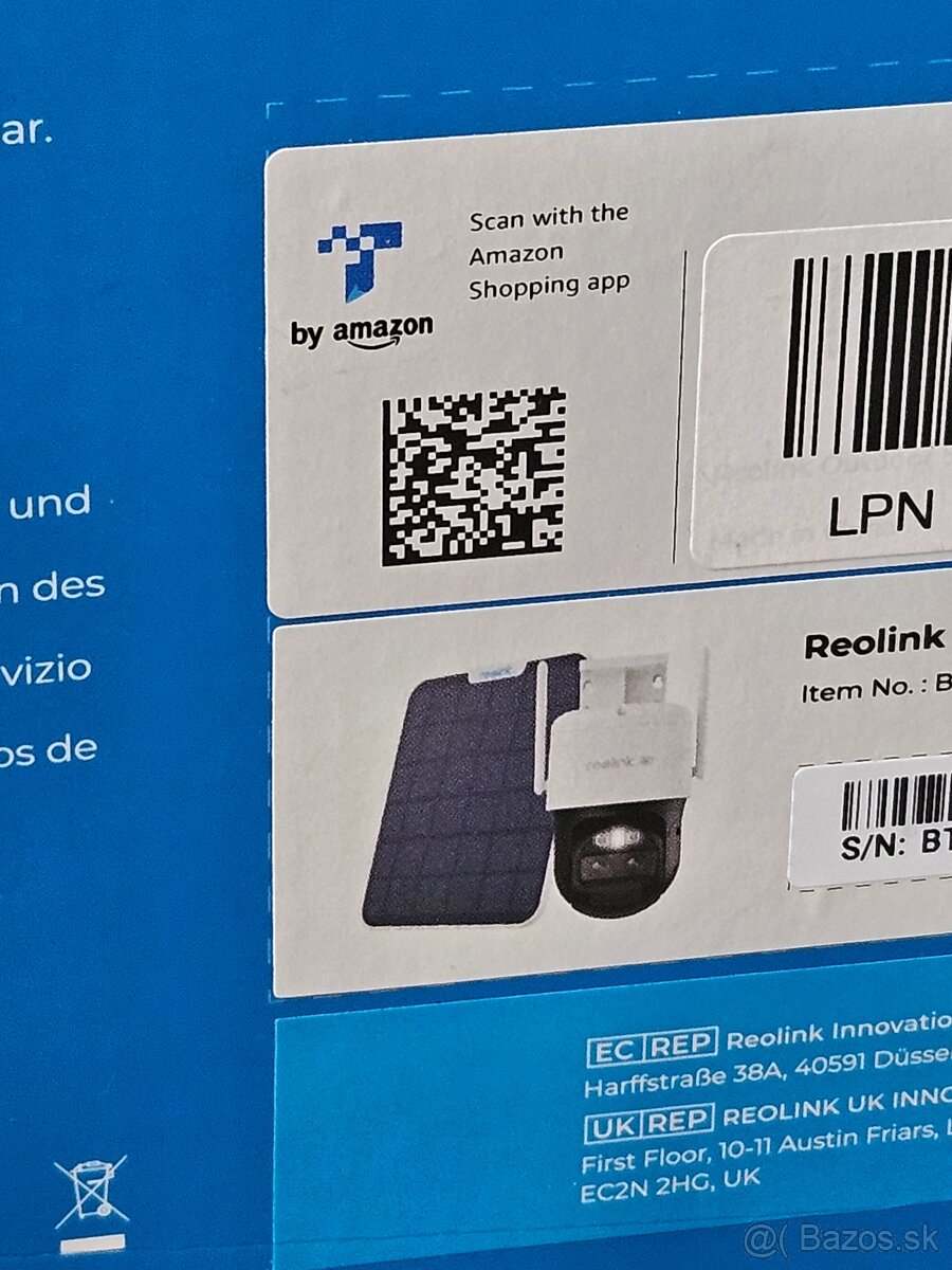 Reolink TrackMix B770 + solárny panel - 2