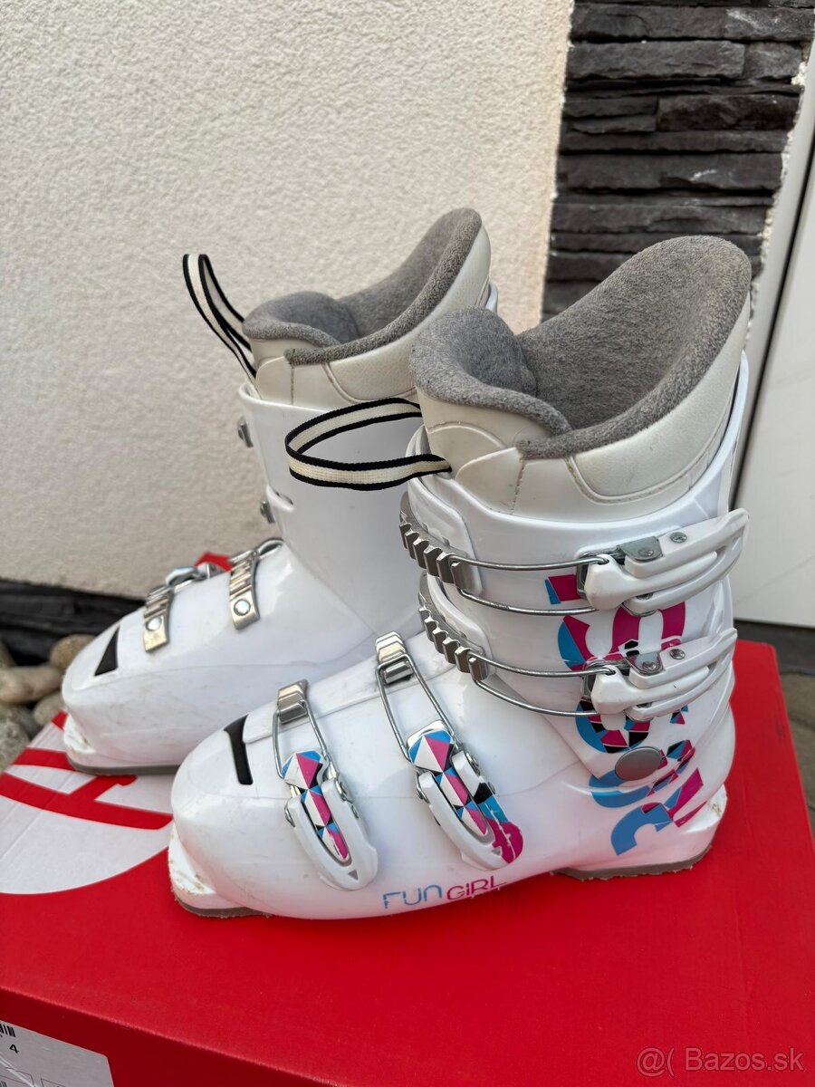 Lyžiarsky set lyže 140cm + lyžiarky 245cm, EU 38 -39 - 2