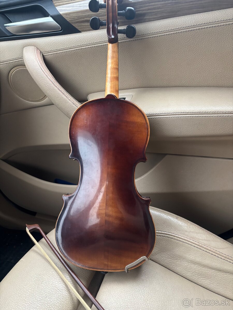 Predam husle 1/4 detske komplet ustrojene + slák - 2