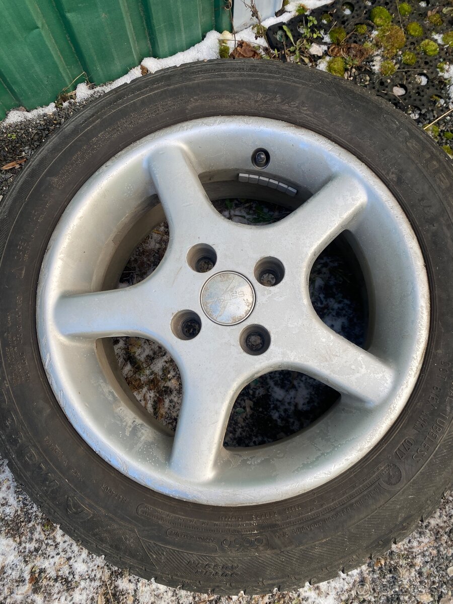 Hyundai Getz – hliníkové disky R14 s pneumatikami - 2