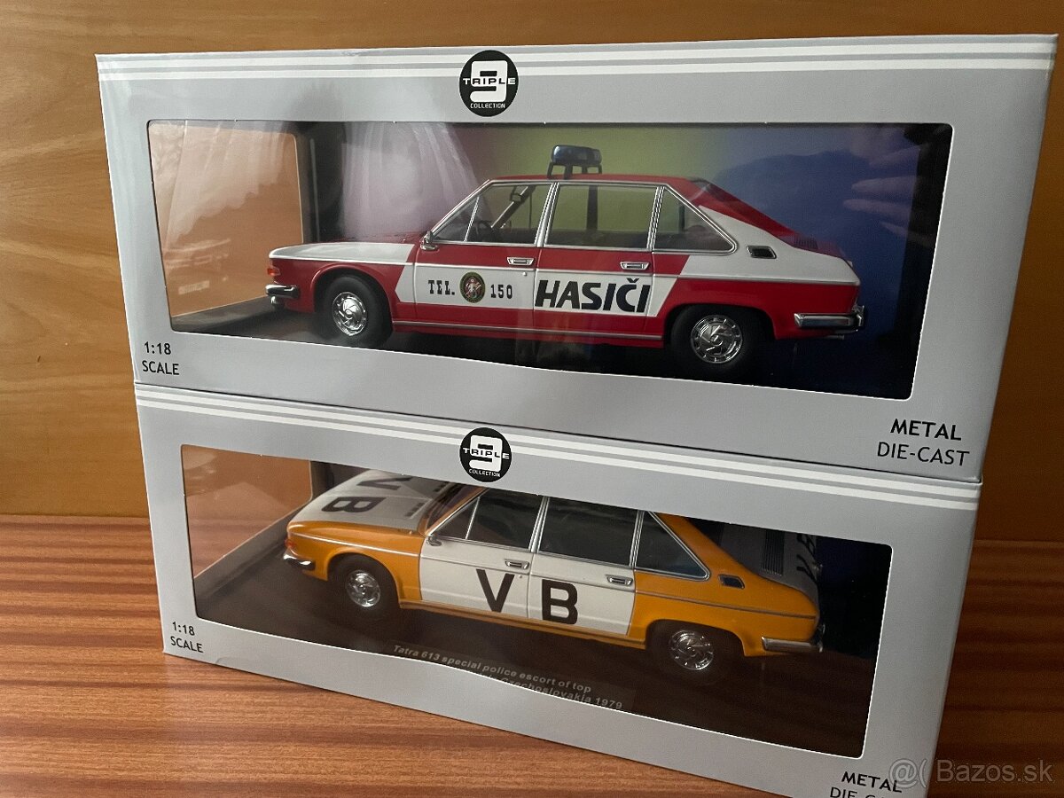 1:18 Tatra 613 VB a Hasiči - Triple 9 - 2