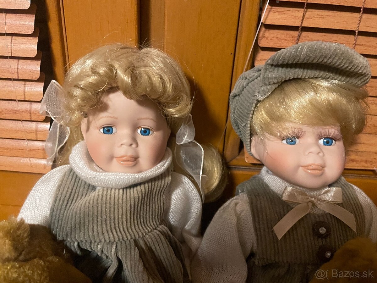 2 porcelánové bábiky - 2