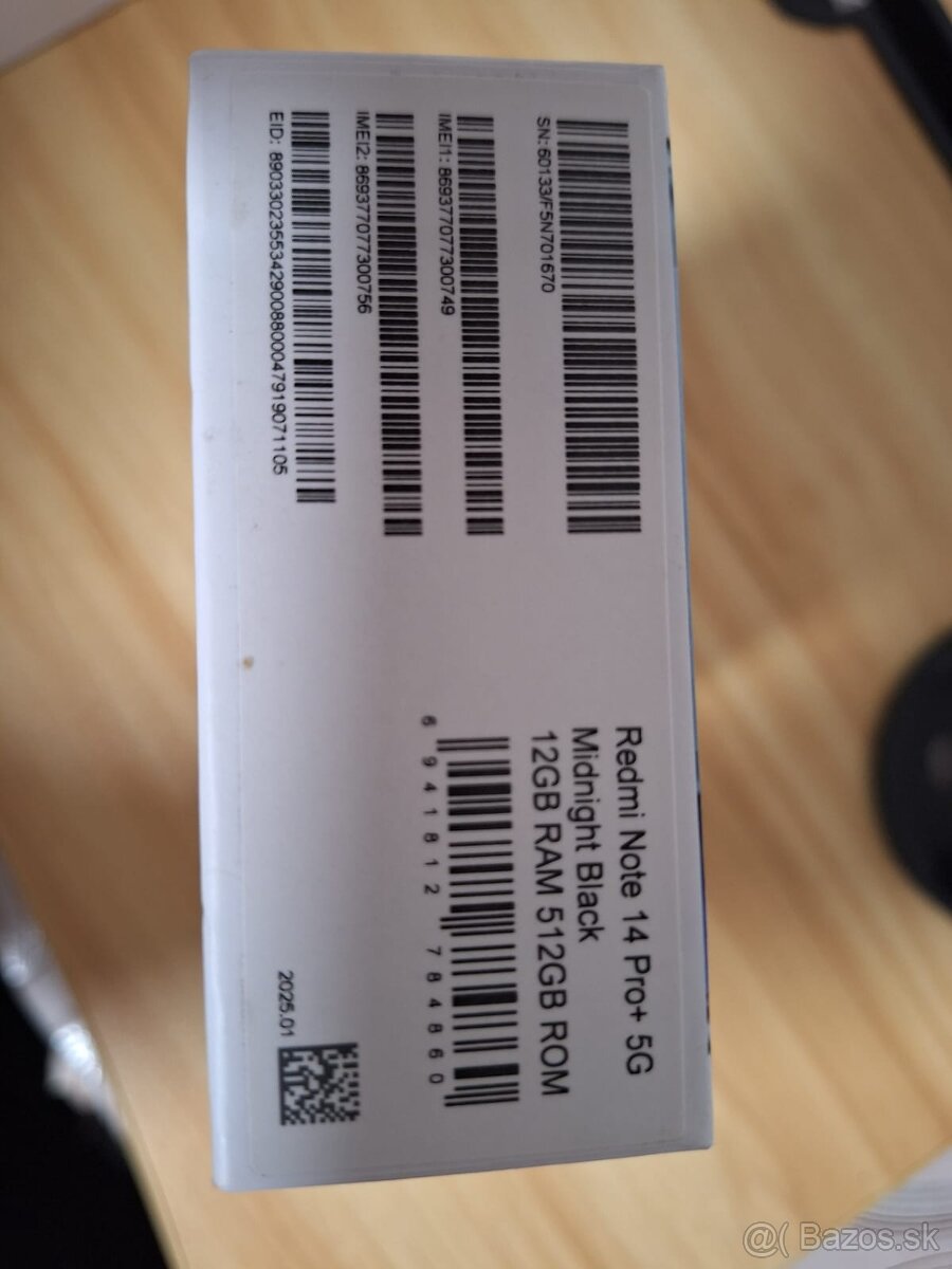 Xiaomi Redmi Note 14pro+ 5G 12/512 - 2