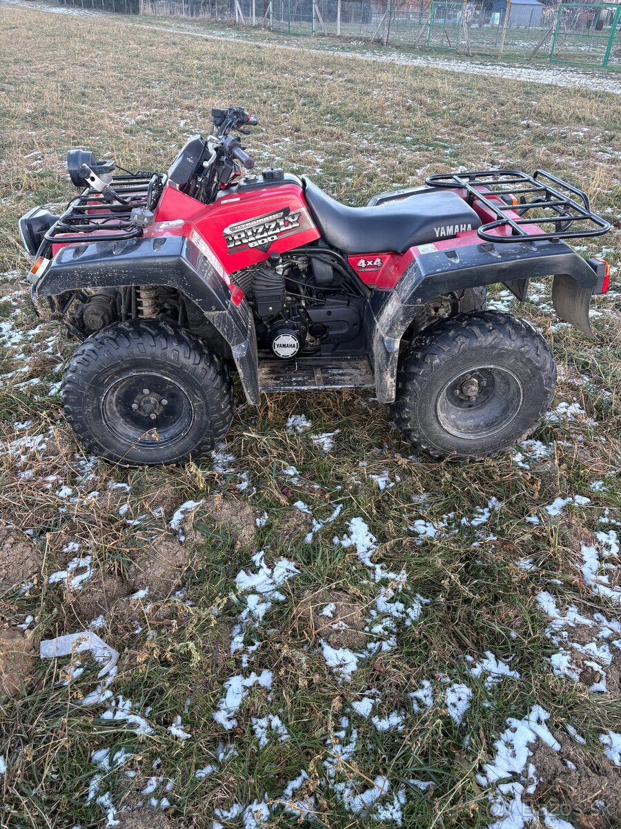 Predám Yamaha grizzly 600 s TP a ŠPZ - 2