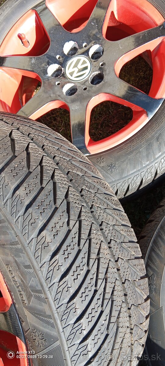 DISKY ORIGINÁL VOLKSWAGEN R14 5x100 - 2