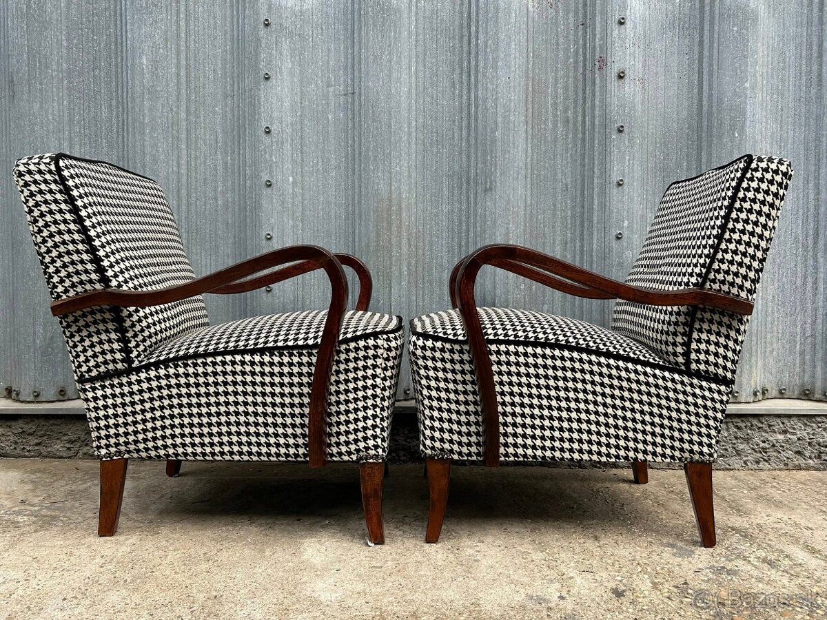 Kreslá art deco - F184 - 2