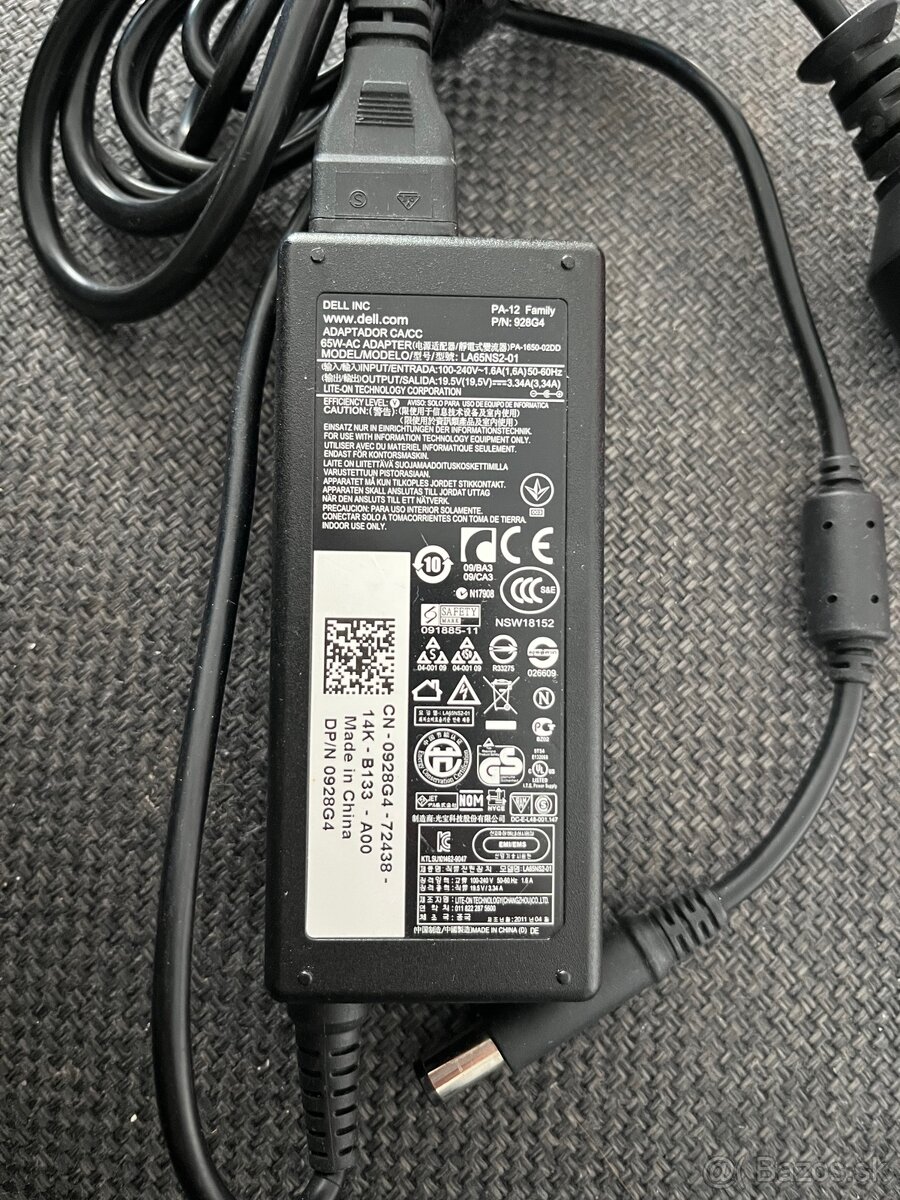 Predám originál nabíjačku na notebook - 2