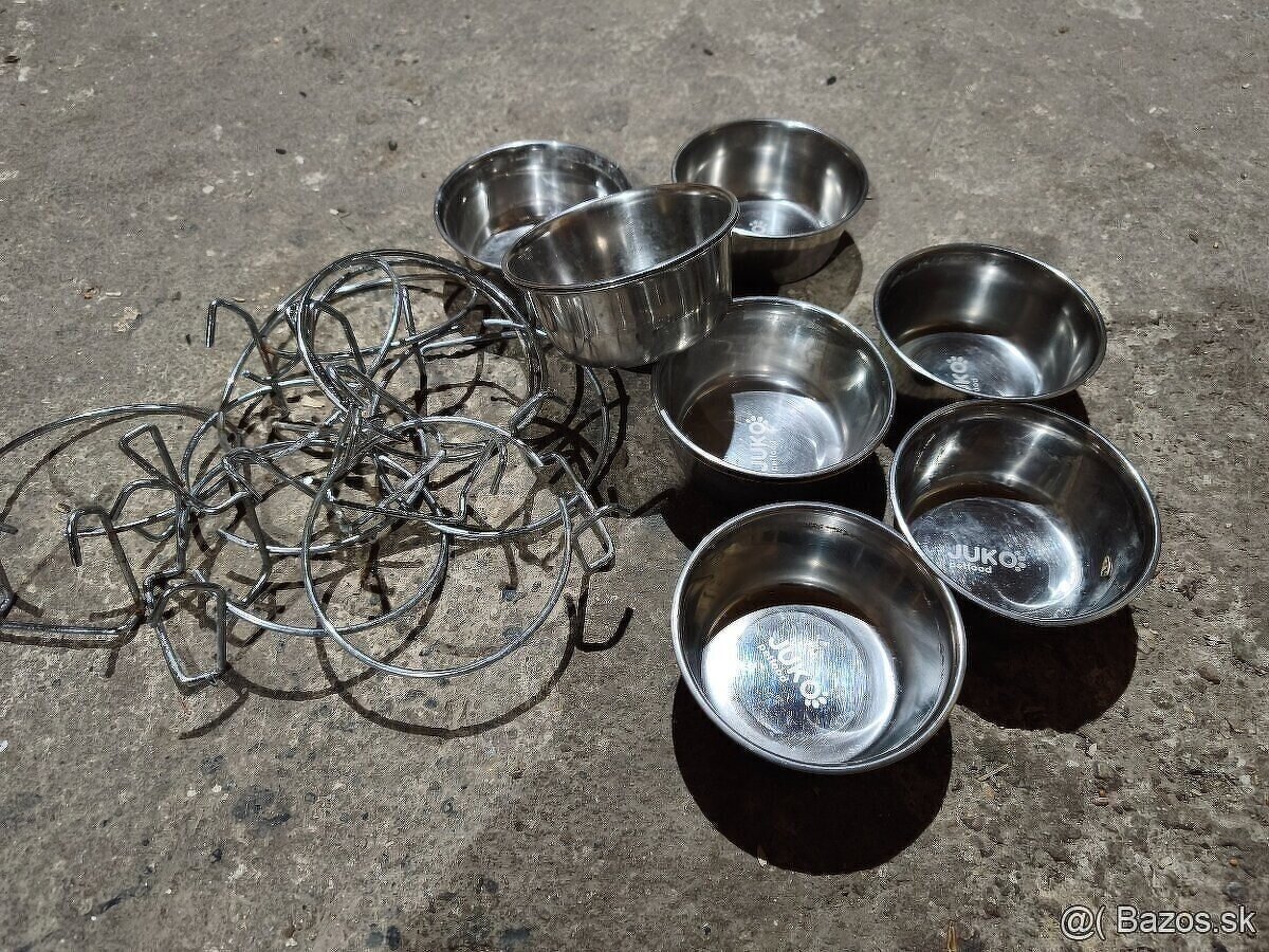 Krmné misky 8ks - 2