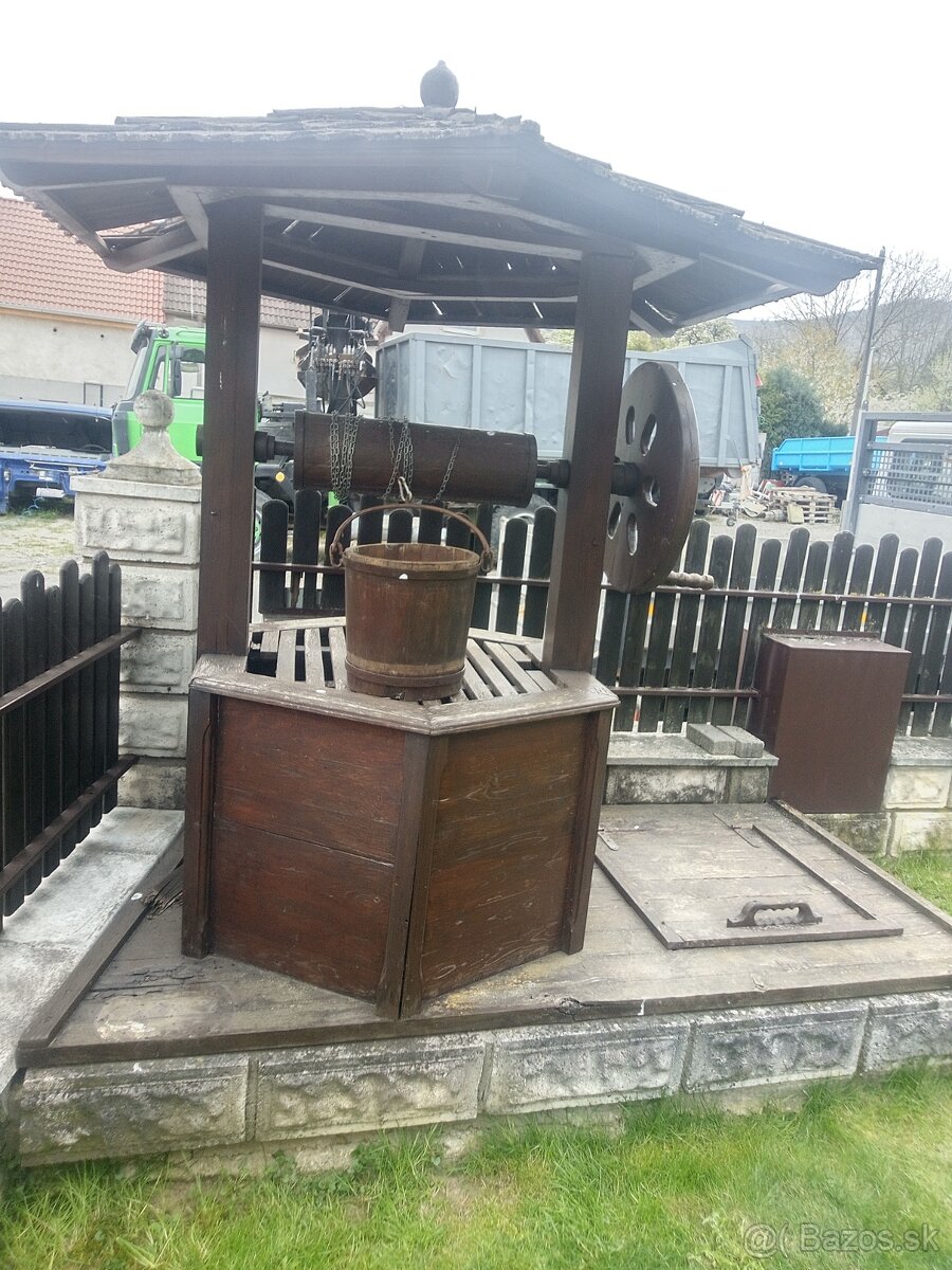 Predam drevenú studňu - 2