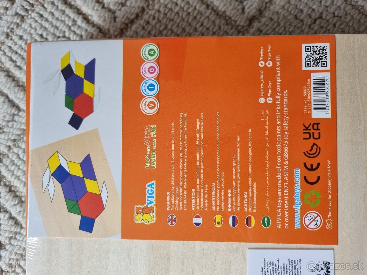 VIGA Drevená mozaika s predlohami - 2
