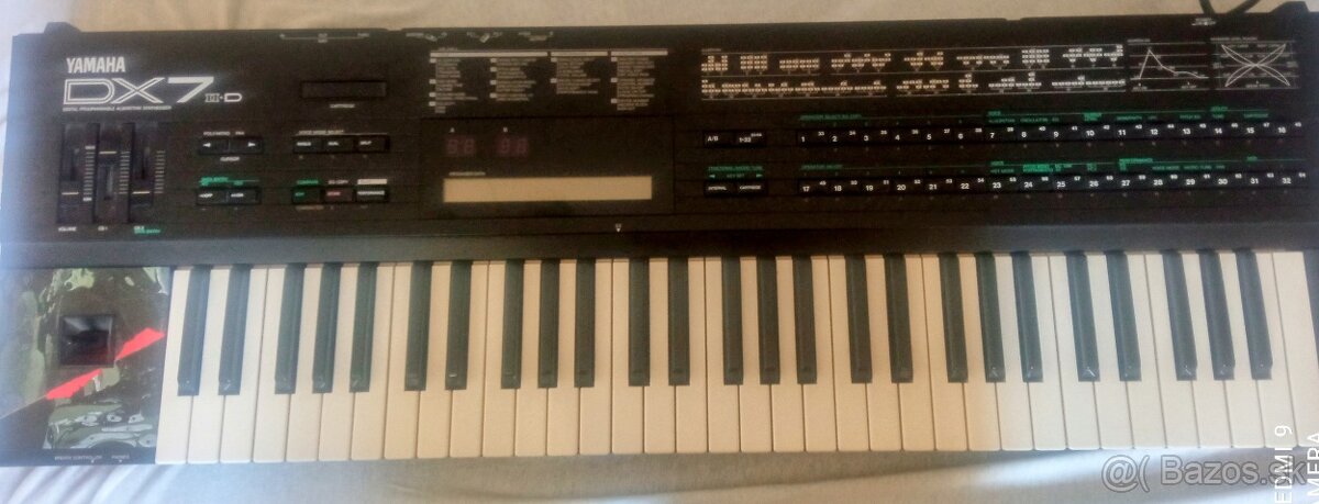 Predám Yamaha dx7 II d + karta - 2