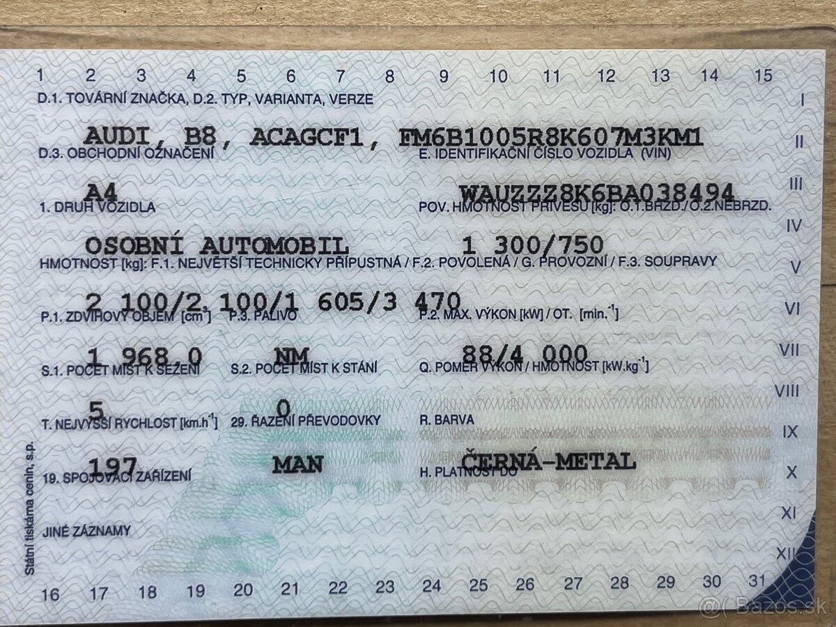 Audi A4, 2.0TDI - 2