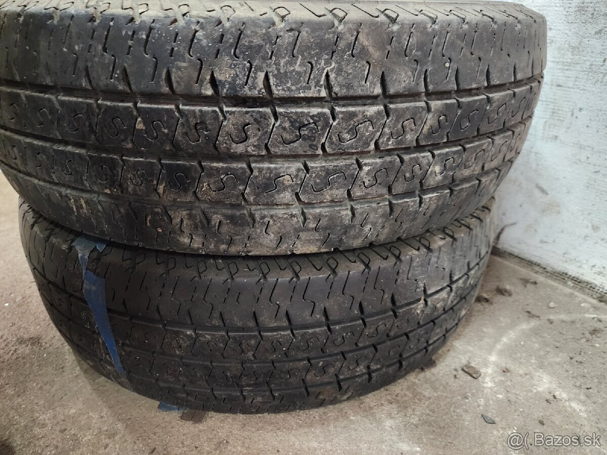 Predám letné pneumatiky 195/65r16c - 2