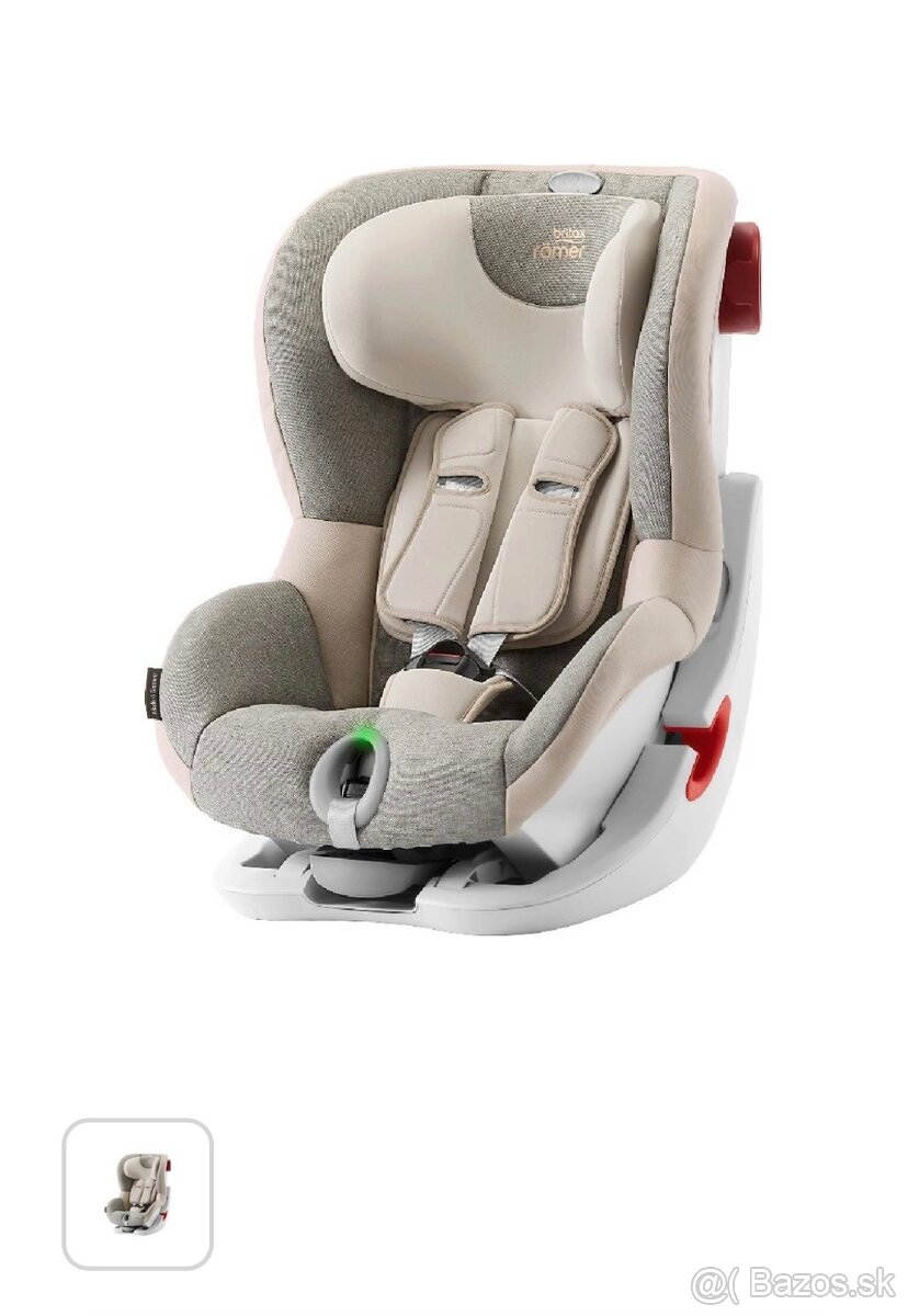 Britax romer king II LS- 2ks pre dvojičky - 2