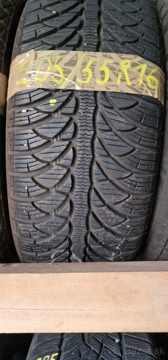 Predám zimne gumi 205/55 R16 - 2