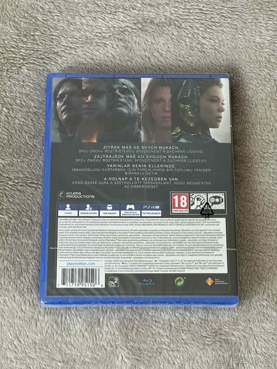 DEATH STRANDING neotvorená PS4/PS5 - 2