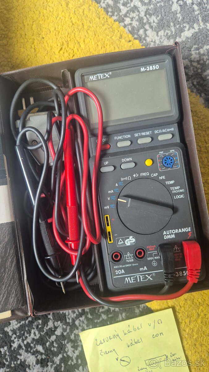 Digital multimeter METEX - 2