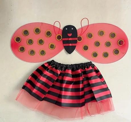 Nový kostým lienka 3 - 6 rokov - 2