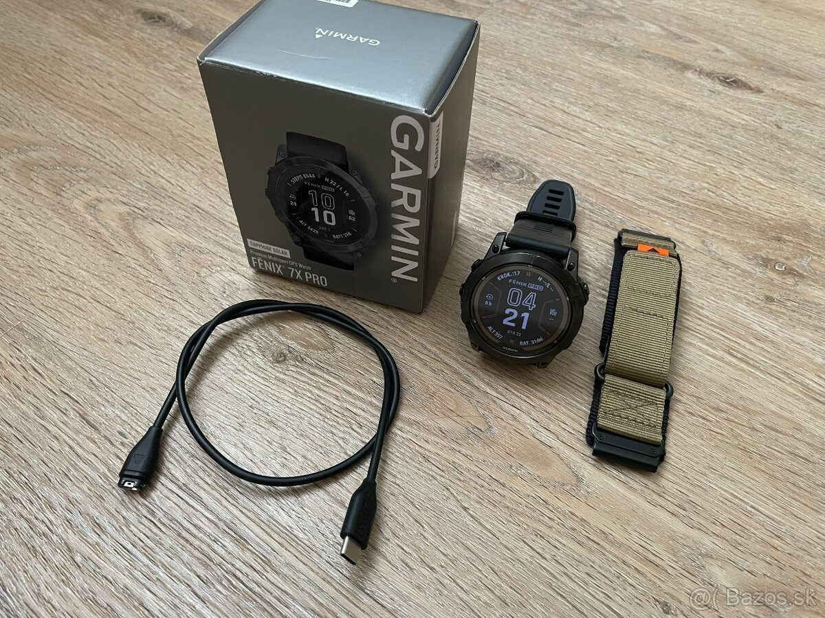 Garmin Fenix 7X Pro Sapphire Solar - 2