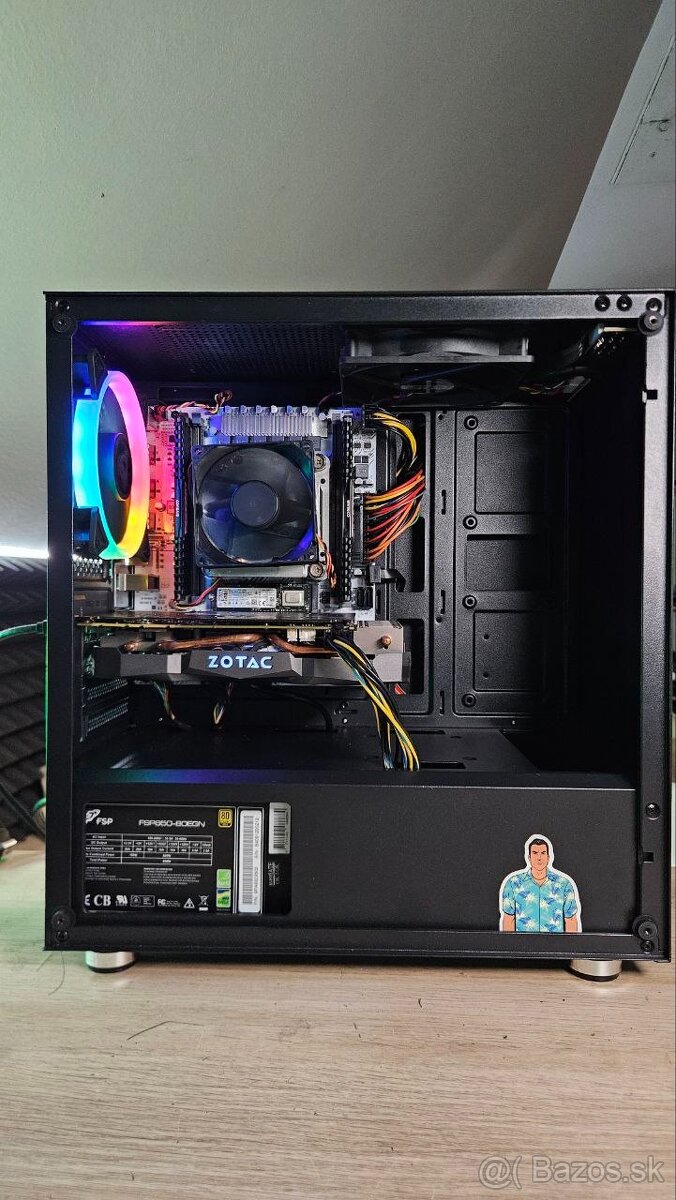 Herný PC • E5 1650 V4 • GTX 1070 Ti 8G • 16GB - 2