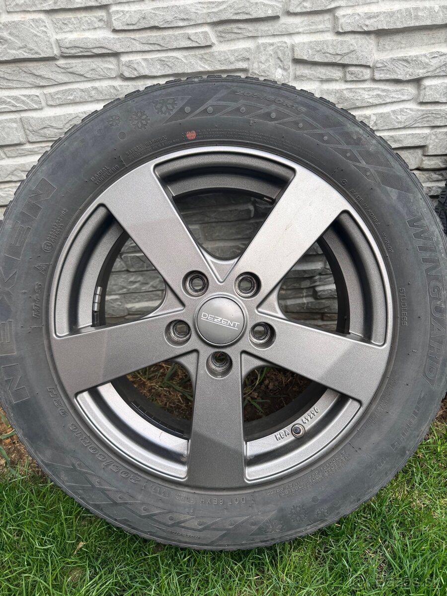 Rezervované : Predám originálne ALU disky DEZENT - 2