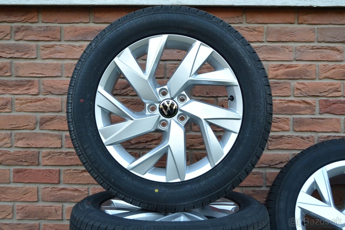 5x112 R18 Zimna sada Org. VW Tiguan + 235/55 R18 Gripmax - 2