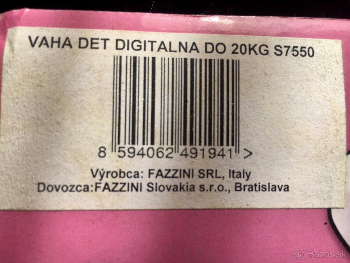 Elektronicka detska vaha - 2