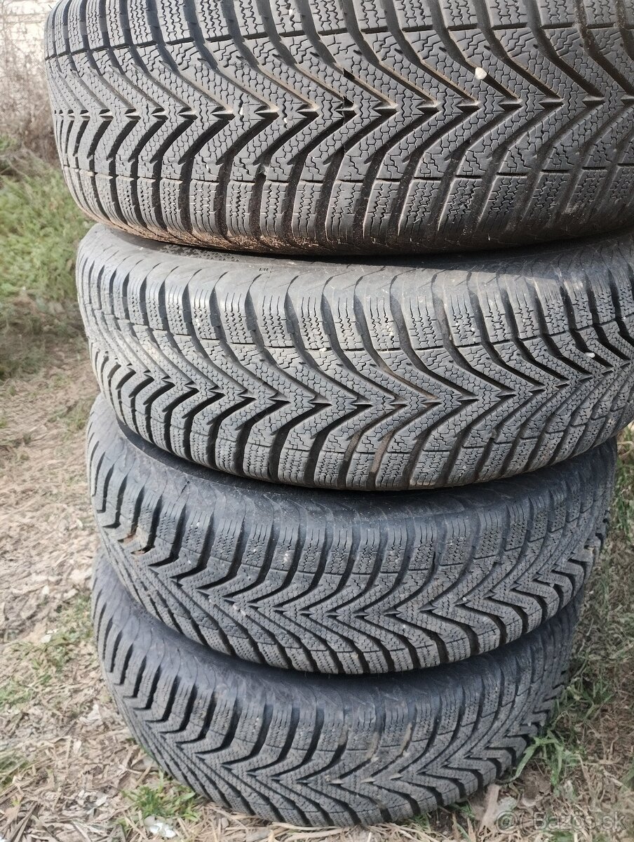 Zimné pneu.195/65R15, dis- 5x100 - 2